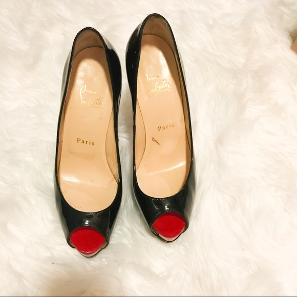 Christian Louboutin Black/red Palais  SOLD - Picture 2 of 7